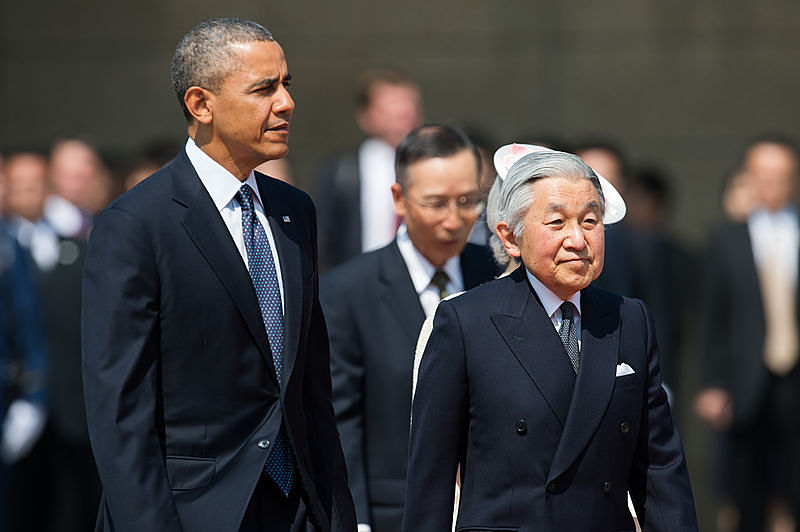 Akihito e Obama